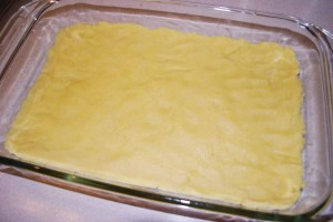 gooey cake_crust