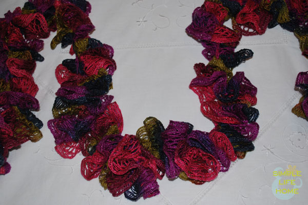 Boa-style sashay scarf