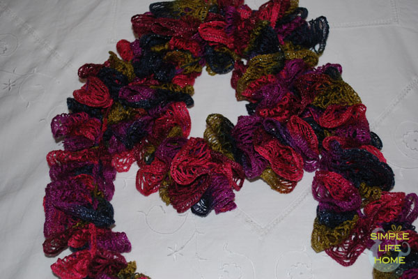 Boa-style sashay scarf