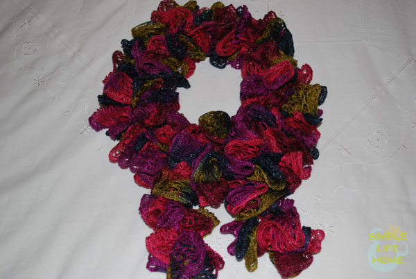 Boa-style sashay scarf