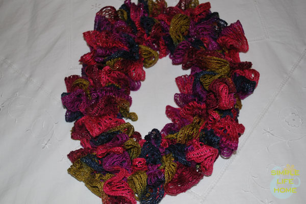 Infinity-style sashay scarf