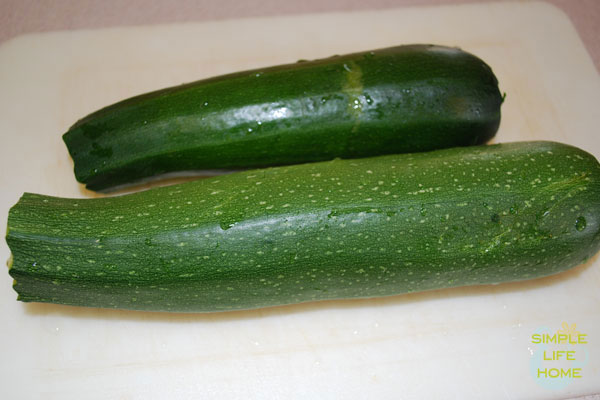 Small zucchini