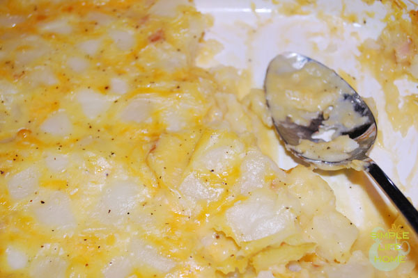 creamy potato casserole